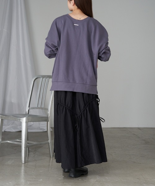 RAY CASSIN（レイカズン）の「【ゆったりとした着心地】ラインテープスウェット（スウェット・レディース・ホワイト系その他2/グレー系その他2/グレー系その他3・FREE）」の22枚目の写真