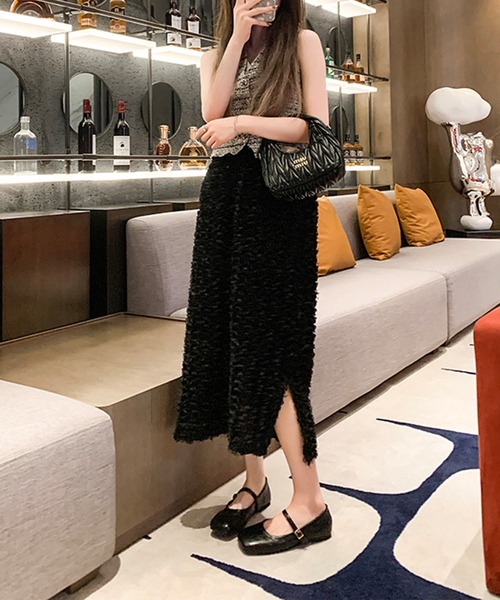 Lace Ladies（レースレディース）の「レザー調 スクエアトゥ ストラップ フラット パンプス（パンプス・レディース・ブラウン/ブラック/シルバー・22.5cm/23.5cm/24cm/24.5cm/25cm/23cm）」の21枚目の写真