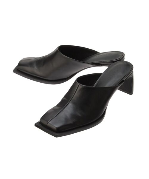 ELENDEEK(エレンディーク)の「スクエアスライダーシューズ(サンダル・レディース・ブラック/その他1/シルバー/ゴールド・37/38)」の16枚目の写真