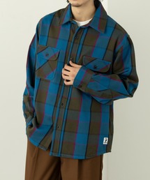 【Toucan Surfing】ヘビーネル裏起毛CPOシャツ 051480