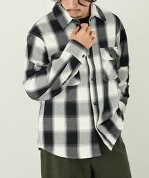 Toucan Surfing（トゥーカンサーフィン）の「【Toucan Surfing】ヘビーネル裏起毛CPOシャツ 051480（シャツ/ブラウス）」