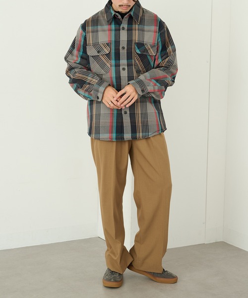 セール】【Toucan Surfing】ヘビーネル裏起毛CPOシャツ 051480（シャツ