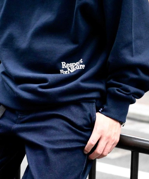 CAMP7（キャンプセブン）の「【CAMP7】バックロゴクルーネック