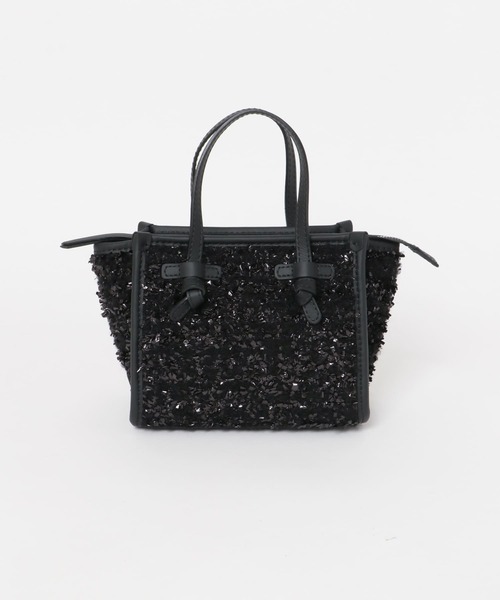 GIANNI CHIARINI（ジャンニ キアリーニ）の「GIANNI CHIARINI　MISS MARCELLA（ハンドバッグ・レディース・キャメル/ブラック・-）」の2枚目の写真