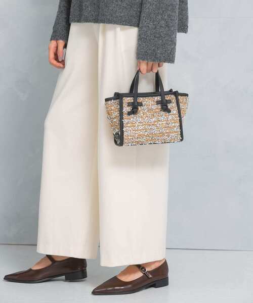 GIANNI CHIARINI（ジャンニ キアリーニ）の「GIANNI CHIARINI　MISS MARCELLA（ハンドバッグ・レディース・キャメル/ブラック・-）」の6枚目の写真