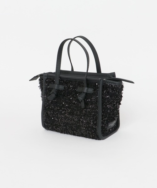 GIANNI CHIARINI（ジャンニ キアリーニ）の「GIANNI CHIARINI　MISS MARCELLA（ハンドバッグ・レディース・キャメル/ブラック・-）」の9枚目の写真