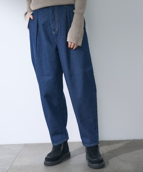 セール】【WEB限定】コーデュロイキャロットパンツ[プチ・プラス