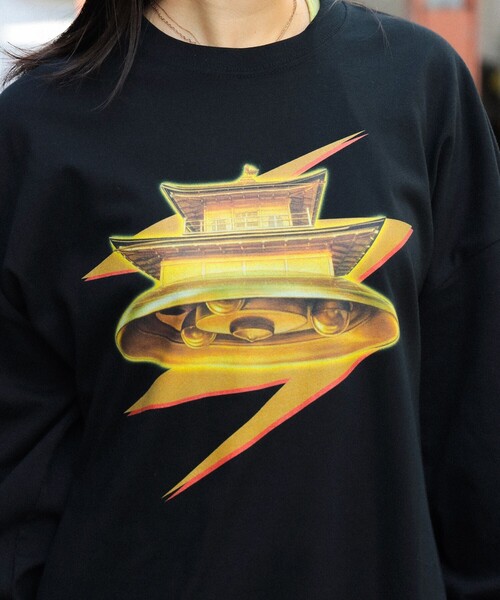 来夢来人(天久聖一) / 金閣寺 Long Sleeve Tee Shirt（Tシャツ