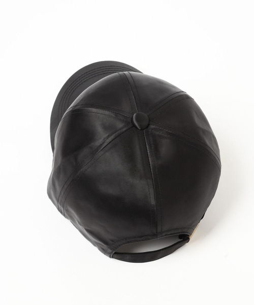 ALAND（エーランド）の「【UNISEX】ALAND／AロゴサテンCAP（キャップ・レディース・ネイビー/ブラック/ピンク・FREE）」の10枚目の写真