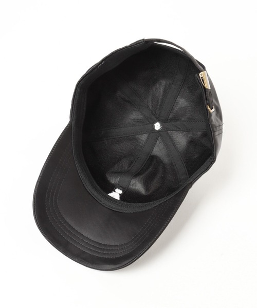 ALAND（エーランド）の「【UNISEX】ALAND／AロゴサテンCAP（キャップ・レディース・ネイビー/ブラック/ピンク・FREE）」の11枚目の写真