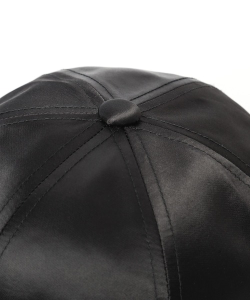 ALAND（エーランド）の「【UNISEX】ALAND／AロゴサテンCAP（キャップ・レディース・ネイビー/ブラック/ピンク・FREE）」の12枚目の写真