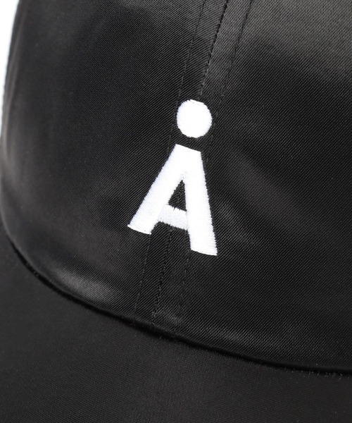 ALAND（エーランド）の「【UNISEX】ALAND／AロゴサテンCAP（キャップ・レディース・ネイビー/ブラック/ピンク・FREE）」の13枚目の写真