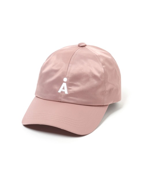 セール】【UNISEX】ALAND／AロゴサテンCAP（キャップ）｜ALAND