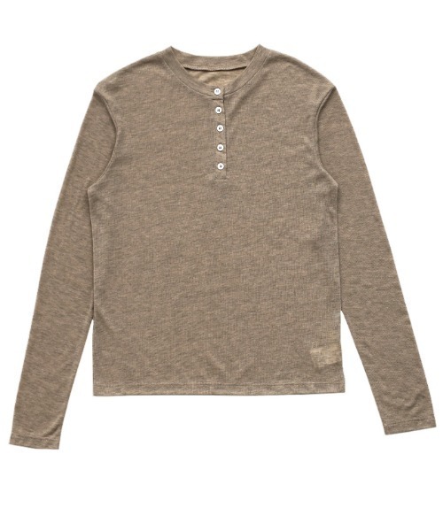 ヘンリーネックシアーロンT（Tシャツ/カットソー）｜select MOCA