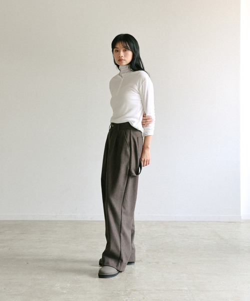 ヘンリーネックシアーロンT（Tシャツ/カットソー）｜select MOCA