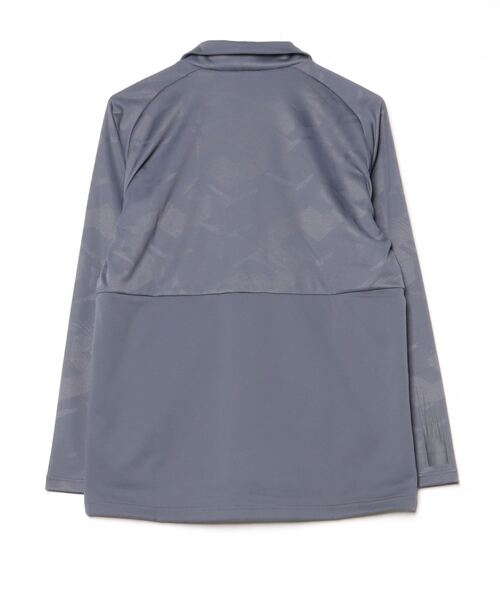 NEW BALANCE（ニューバランス）の「Black Out ジャガードトラックニットジャケット（ジャージ・メンズ・ベージュ/ブラック/チャコールグレー・SMALL/LARGE/MEDIUM）」の4枚目の写真