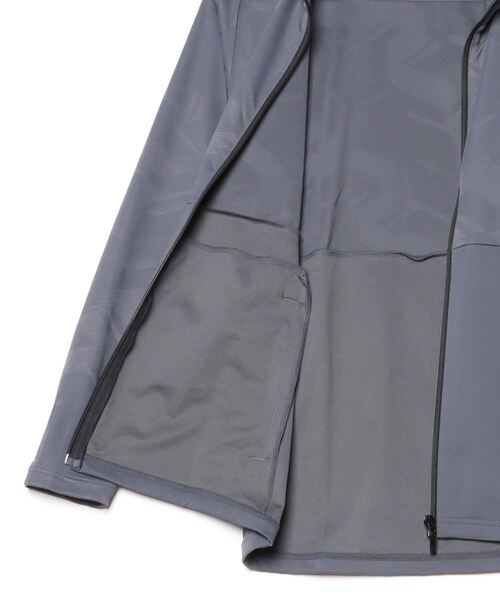 NEW BALANCE（ニューバランス）の「Black Out ジャガードトラックニットジャケット（ジャージ・メンズ・ベージュ/ブラック/チャコールグレー・SMALL/LARGE/MEDIUM）」の5枚目の写真