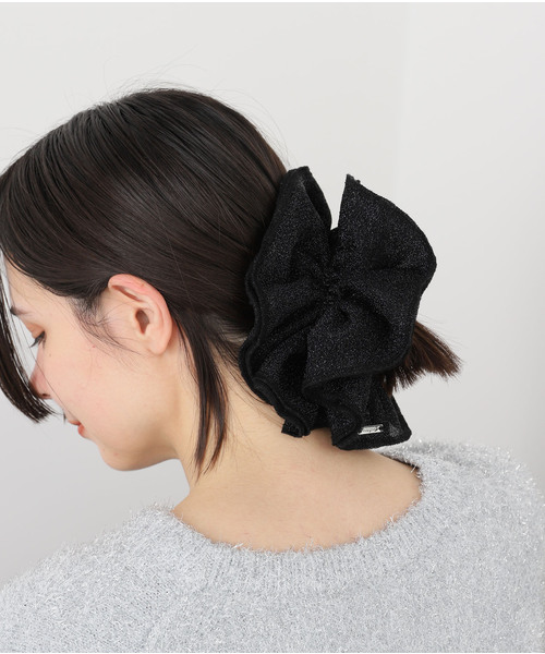 heyep（ヘイップ）の「【heyep/ヘイップ】 Glitter Knit Scrunchie