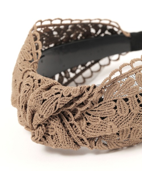 刺繍ノットカチューシャ/250188（カチューシャ）｜GLOBAL WORK