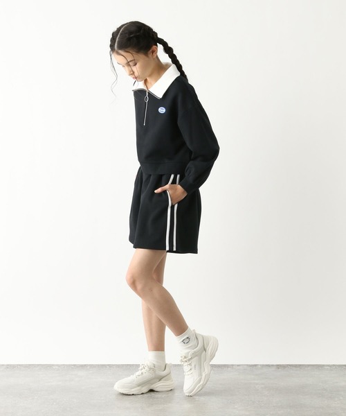 GLOBAL WORK（グローバルワーク）の「あったか乾きやすいSETUP/252064（つなぎ/オールインワン・キッズ・ブラック/ブルー/ブラック×グレー・130cm/150cm/140cm/160cm）」の7枚目の写真