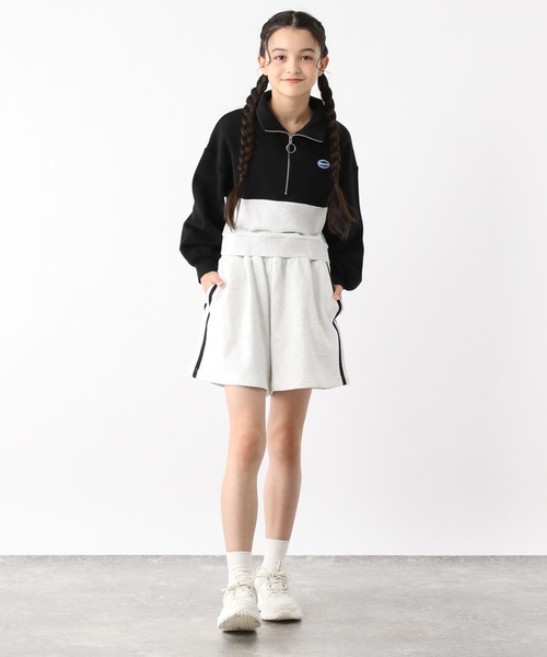 GLOBAL WORK（グローバルワーク）の「あったか乾きやすいSETUP/252064（つなぎ/オールインワン・キッズ・ブラック/ブルー/ブラック×グレー・130cm/150cm/140cm/160cm）」の11枚目の写真