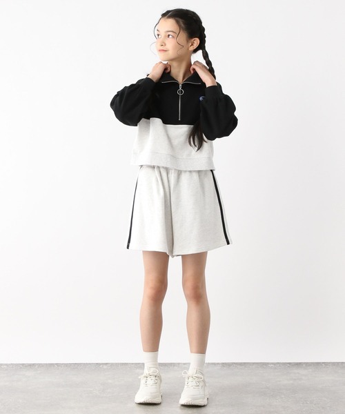 GLOBAL WORK（グローバルワーク）の「あったか乾きやすいSETUP/252064（つなぎ/オールインワン・キッズ・ブラック/ブルー/ブラック×グレー・130cm/150cm/140cm/160cm）」の12枚目の写真