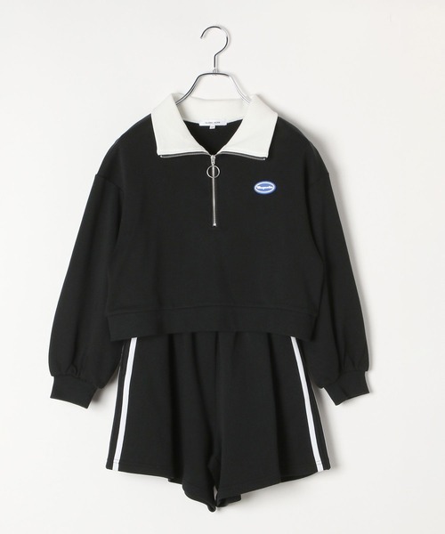 GLOBAL WORK（グローバルワーク）の「あったか乾きやすいSETUP/252064（つなぎ/オールインワン・キッズ・ブラック/ブルー/ブラック×グレー・130cm/150cm/140cm/160cm）」の19枚目の写真