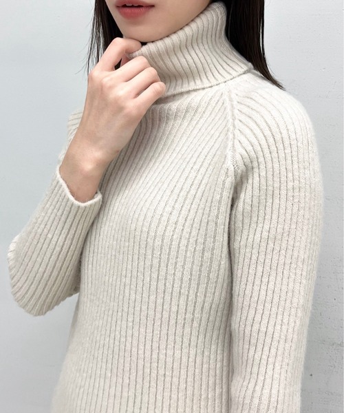 タートルネックリブニットワンピース（ワンピース）｜En serio TOKYO（エンソリオトーキョー）