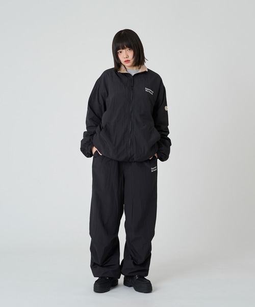 STAND NECK NYLON FLEECE BLOUSON/スタンドネックナイロンフリース