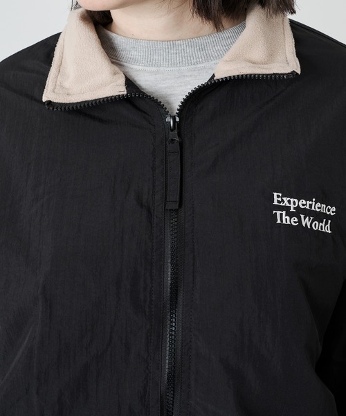 kutir（クティール）の「STAND NECK NYLON FLEECE BLOUSON/スタンド