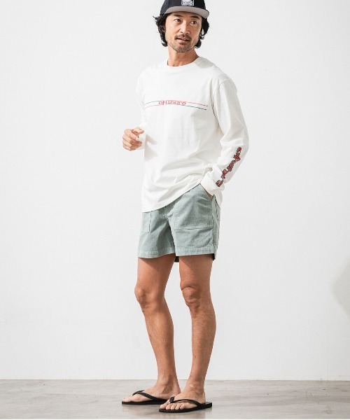 OFFSHORE(オフショア)の「RAINBOW L/S TEE(Tシャツ/カットソー・メンズ・ブラック/ホワイト・L/M/S/XL)」の4枚目の写真