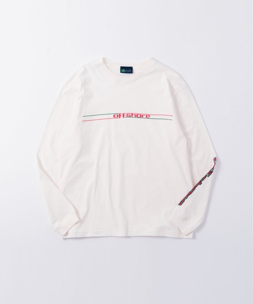OFFSHORE(オフショア)の「RAINBOW L/S TEE(Tシャツ/カットソー・メンズ・ブラック/ホワイト・L/M/S/XL)」の16枚目の写真