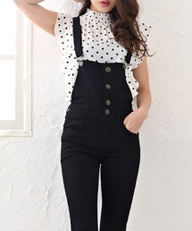 REMUR（レミュール）の「スーパーストレッチサロペット（サロペット/オーバーオール）」