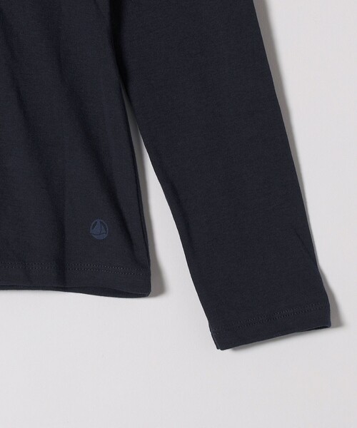 PETIT BATEAU（プチバトー）の「【SHIPS any別注】PETIT BATEAU:〈洗濯機可能〉ロゴ プリント ロン TEE 25SS（Tシャツ/カットソー・レディース・ホワイト/ネイビー・ONE SIZE）」の21枚目の写真