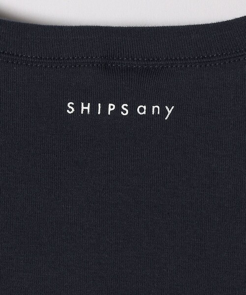 PETIT BATEAU（プチバトー）の「【SHIPS any別注】PETIT BATEAU:〈洗濯機可能〉ロゴ プリント ロン TEE 25SS（Tシャツ/カットソー・レディース・ホワイト/ネイビー・ONE SIZE）」の20枚目の写真