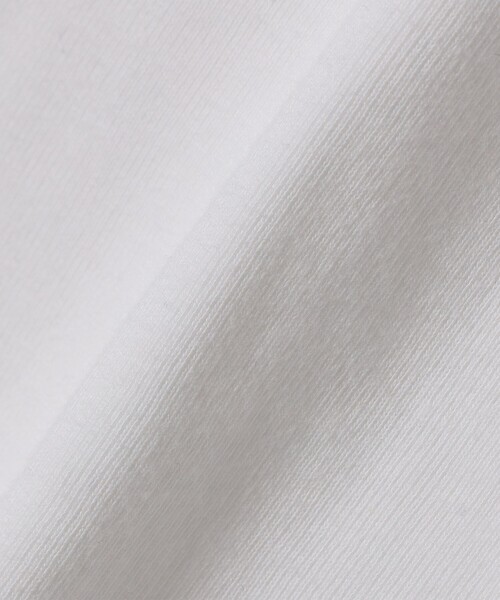 PETIT BATEAU（プチバトー）の「【SHIPS any別注】PETIT BATEAU:〈洗濯機可能〉ロゴ プリント ロン TEE 25SS（Tシャツ/カットソー・レディース・ホワイト/ネイビー・ONE SIZE）」の17枚目の写真