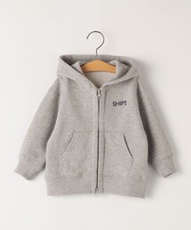 SHIPS | SHIPS KIDS:80～90cm / ロゴ フード ジップ パーカ(パーカー)