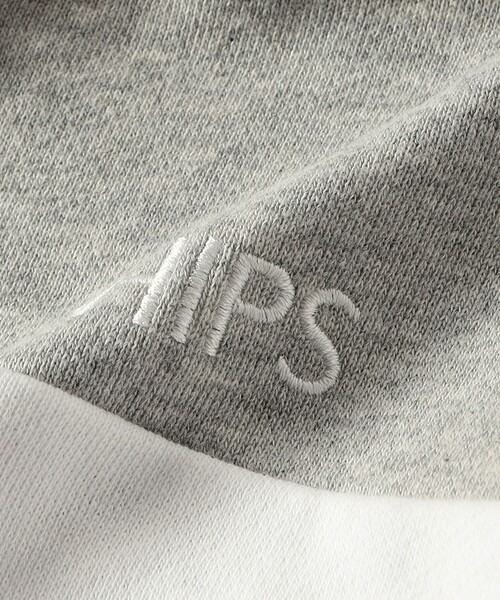 SHIPS（シップス）の「SHIPS KIDS:80～90cm / ロゴ フード ジップ パーカ（パーカー・キッズ・ライトブルー/ライトグレー/サックスブルー/ネイビー/ヘザーグレー・80/90）」の9枚目の写真