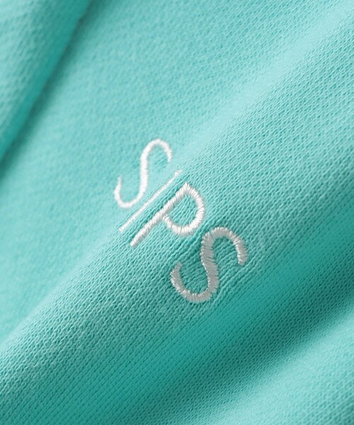 SHIPS（シップス）の「SHIPS KIDS:80～90cm / ロゴ フード ジップ パーカ（パーカー・キッズ・ライトブルー/ライトグレー/サックスブルー/ネイビー/ヘザーグレー・80/90）」の8枚目の写真