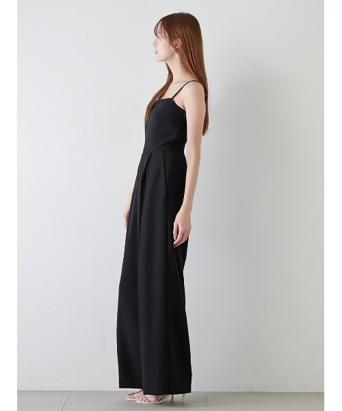 SNIDEL(スナイデル)の「ラッフルボレロコンビネゾン(つなぎ/オールインワン・レディース・ピンクベージュ/ブラック/グレー・1/0)」の13枚目の写真