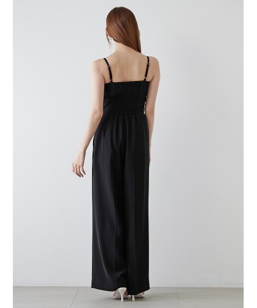 SNIDEL(スナイデル)の「ラッフルボレロコンビネゾン(つなぎ/オールインワン・レディース・ピンクベージュ/ブラック/グレー・1/0)」の14枚目の写真