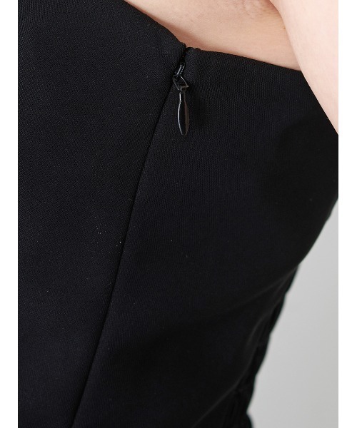 SNIDEL(スナイデル)の「ラッフルボレロコンビネゾン(つなぎ/オールインワン・レディース・ピンクベージュ/ブラック/グレー・1/0)」の16枚目の写真