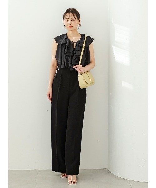 snidel#コンビネゾン セール】ラッフルボレロコンビネゾン（つなぎ/オールインワン