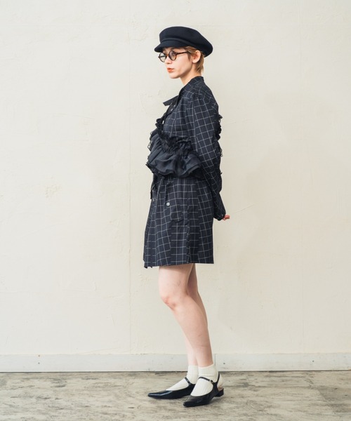 ORIENT（オリエント）の「ALMOND【ｱｰﾓﾝﾄﾞ】（キャスケット・レディース・ベージュ/ブラック/グレー・FREE）」の13枚目の写真