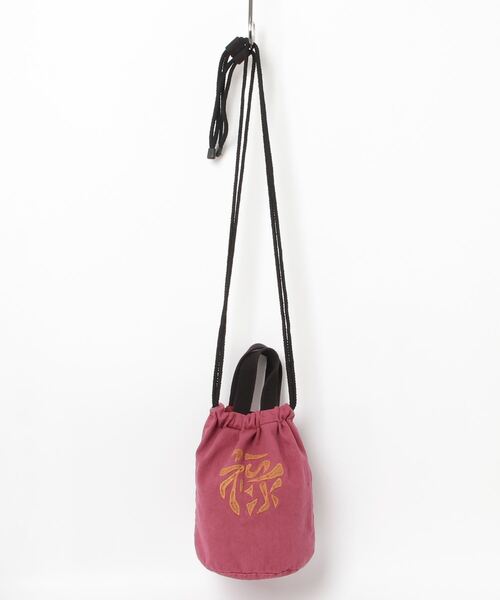 HOUSTON(ヒューストン)の「HOUSTON / EMB PIGMENT EFFECT BAG / 6878/ 6879(ショルダーバッグ・レディース・ブラック系その他/ブルー/レッド/レッド系その他/ブルー系その他/ブラック・ONESIZE)」の7枚目の写真