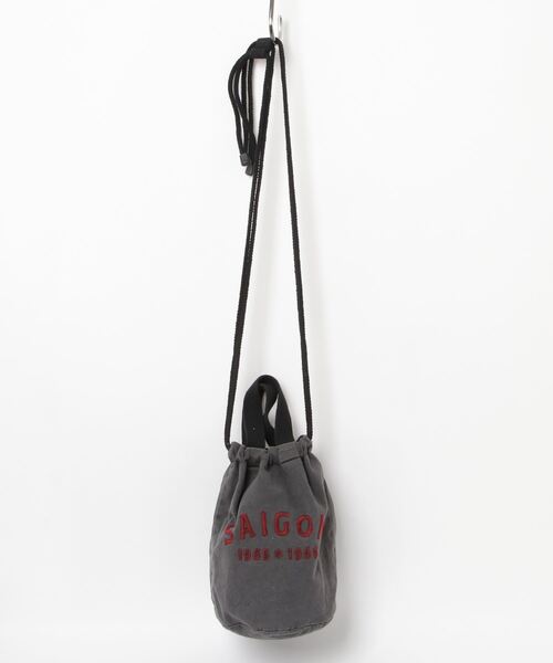 HOUSTON(ヒューストン)の「HOUSTON / EMB PIGMENT EFFECT BAG / 6878/ 6879(ショルダーバッグ・レディース・ブラック系その他/ブルー/レッド/レッド系その他/ブルー系その他/ブラック・ONESIZE)」の12枚目の写真