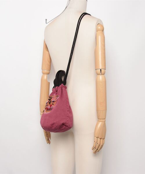 HOUSTON(ヒューストン)の「HOUSTON / EMB PIGMENT EFFECT BAG / 6878/ 6879(ショルダーバッグ・レディース・ブラック系その他/ブルー/レッド/レッド系その他/ブルー系その他/ブラック・ONESIZE)」の15枚目の写真