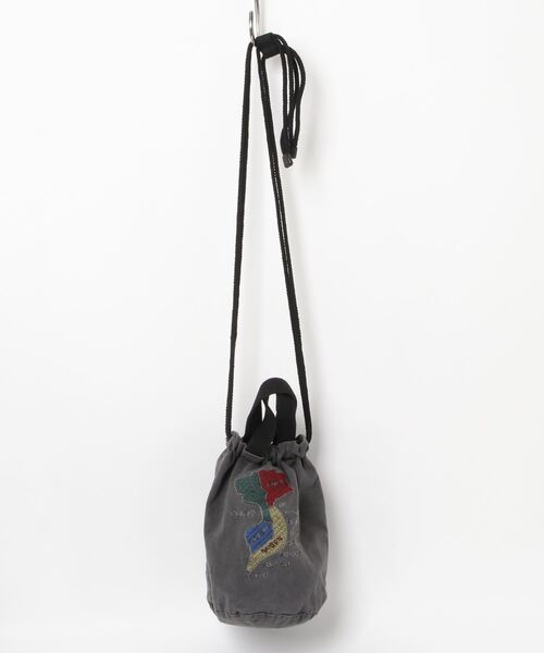 HOUSTON(ヒューストン)の「HOUSTON / EMB PIGMENT EFFECT BAG / 6878/ 6879(ショルダーバッグ・レディース・ブラック系その他/ブルー/レッド/レッド系その他/ブルー系その他/ブラック・ONESIZE)」の21枚目の写真