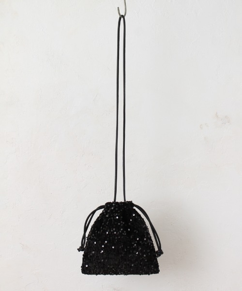 salle de bal(サルデバル)の「スパンコールフラットショルダー SDI 622-1381~6(ショルダーバッグ・レディース・ベージュ/その他1/ブラック/シルバー/グレー・FREE)」の8枚目の写真