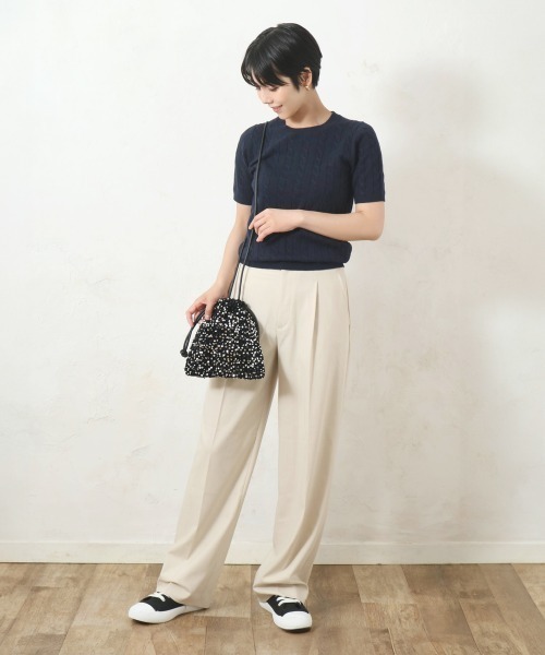 salle de bal(サルデバル)の「スパンコールフラットショルダー SDI 622-1381~6(ショルダーバッグ・レディース・ベージュ/その他1/ブラック/シルバー/グレー・FREE)」の6枚目の写真